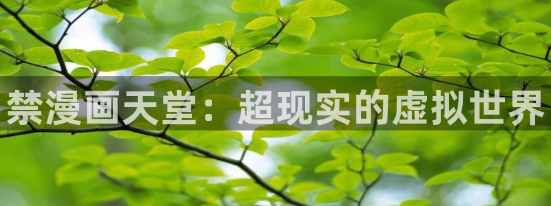 香蕉文化韩国漫画：禁漫画天堂：超现实的虚拟世界