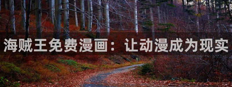 香蕉文化漫画书阅读下拉式最新：海贼王免费漫画：让动漫成为现实